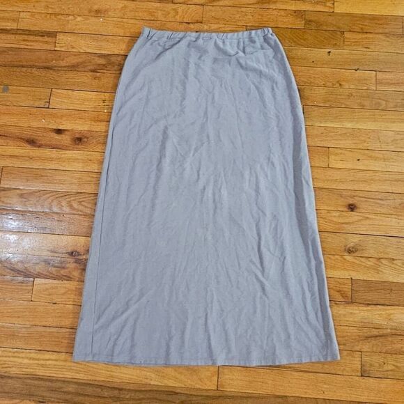 Eileen Fisher Maxi Skirt Womens Size S Gray - Picture 3 of 8